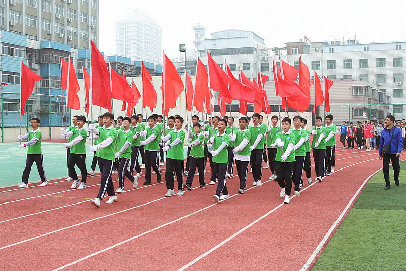 淮北二中运动会点燃学子运动激情_淮北市教育局