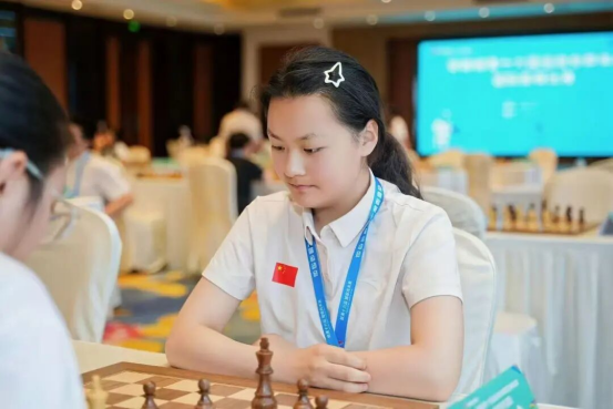 淮北市人民路学校刘柏含荣膺我市首位女子全国国际象棋棋协大师
