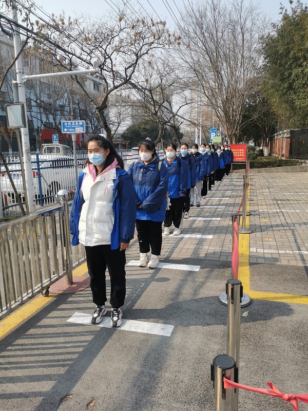 海宫学校开展新冠肺炎疫情防控应急演练